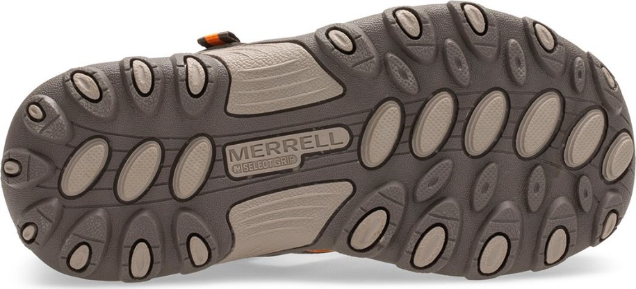 Big Kid's Hydro H2o Hiker Sandal Merrell Gunsmoke Orange