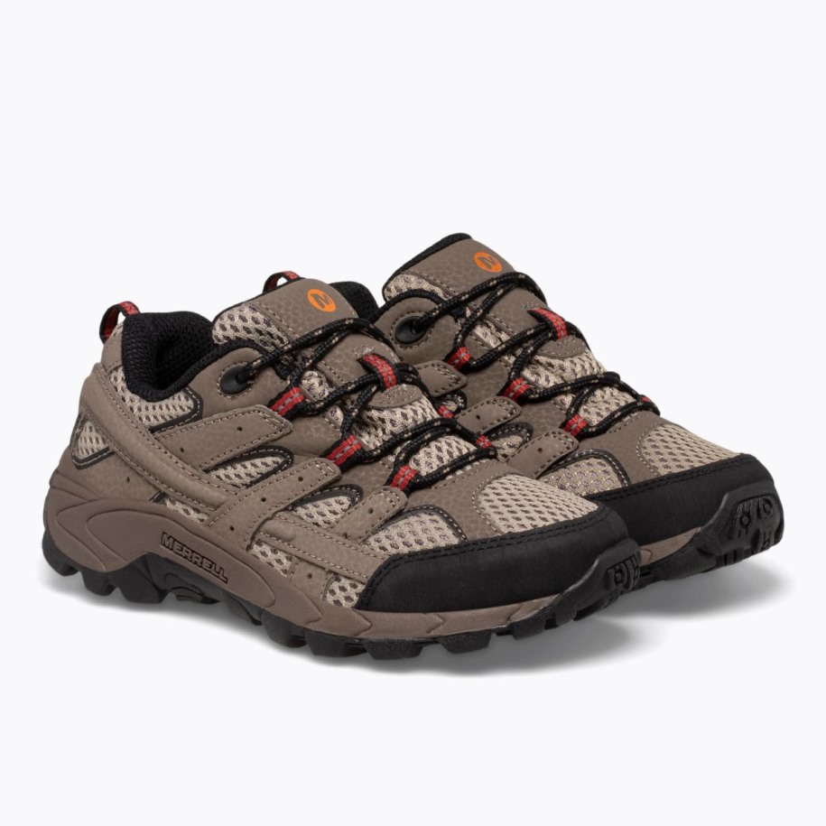 Big Kid's Moab 2 Lav Blondesko Merrell Bark Brun
