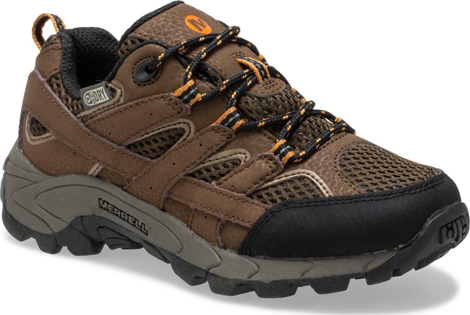 Big Kid's Moab 2 Lav Blonder Vanntett Sneaker Earth Merrell