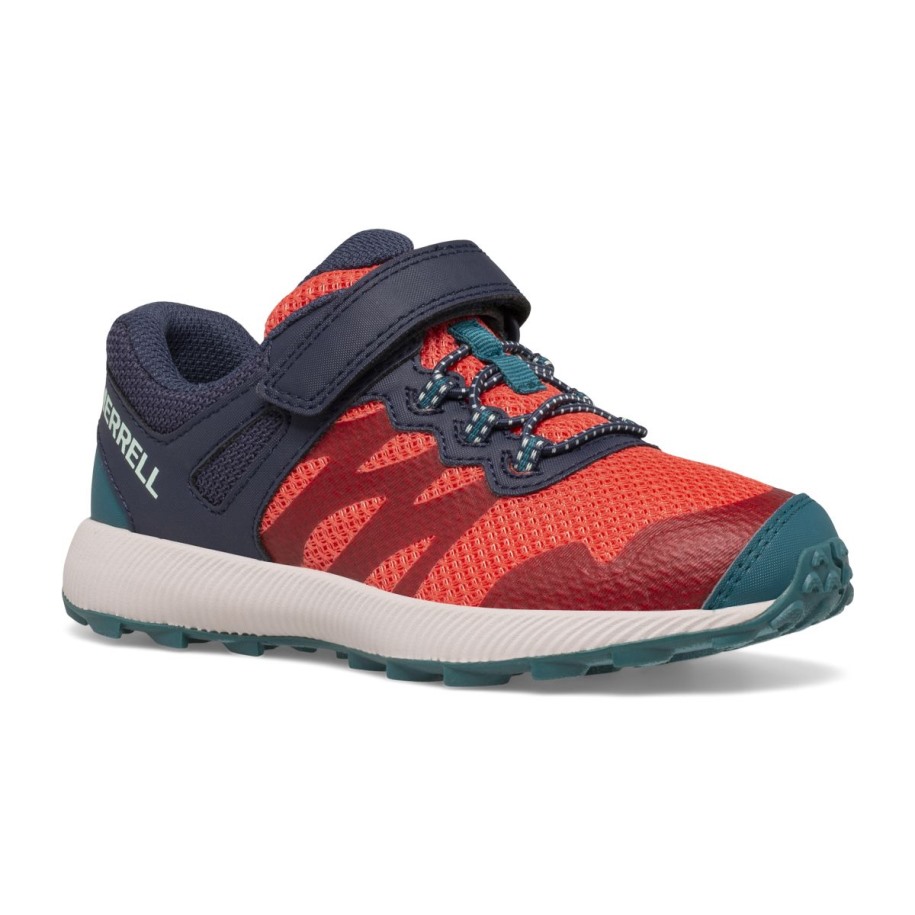 Big Kid's Nova 2 Sneaker Marine Coral Merrell