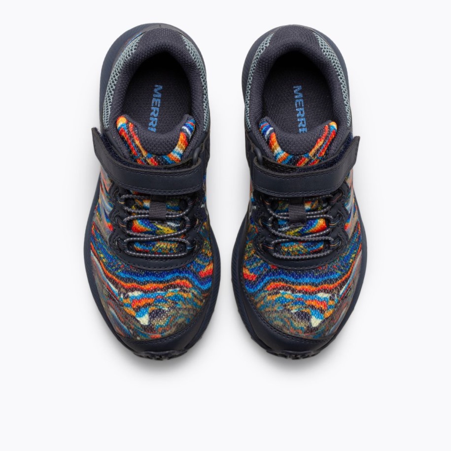 Big Kid's Nova 2 Sneaker Rainbow Mountains 3 Merrell