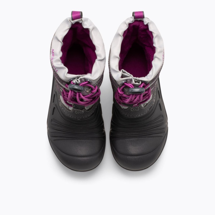 Big Kid's Snow Quest Lite 3.0 Vanntett Merrell Grey Berry