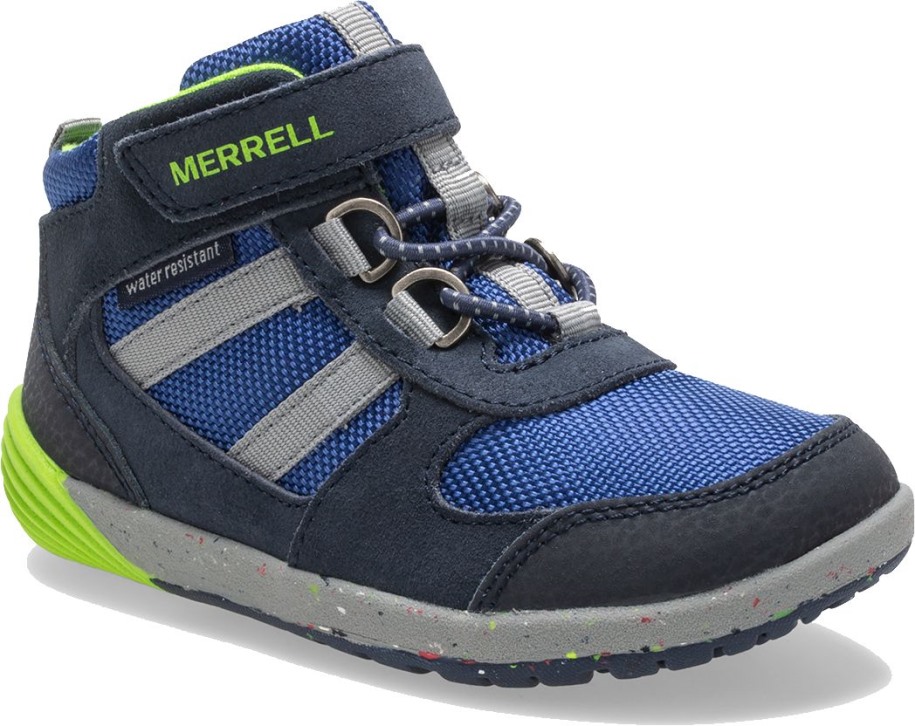 Lite Barns Bare Trinn® Ridge Jr Hiker Merrell Marinegrønn