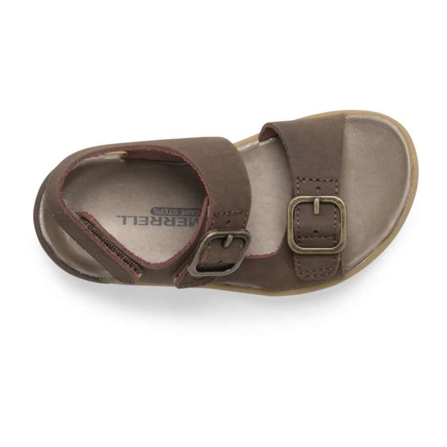 Lite Barns Bare Trinn® Sandal Brun Merrell