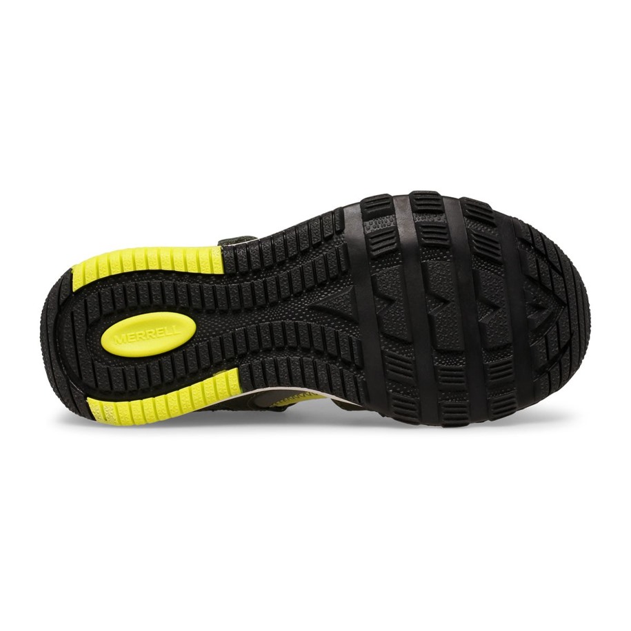 Liten Kid's Hydro Free Roam Monarch Sandal Olive Lime Merrell