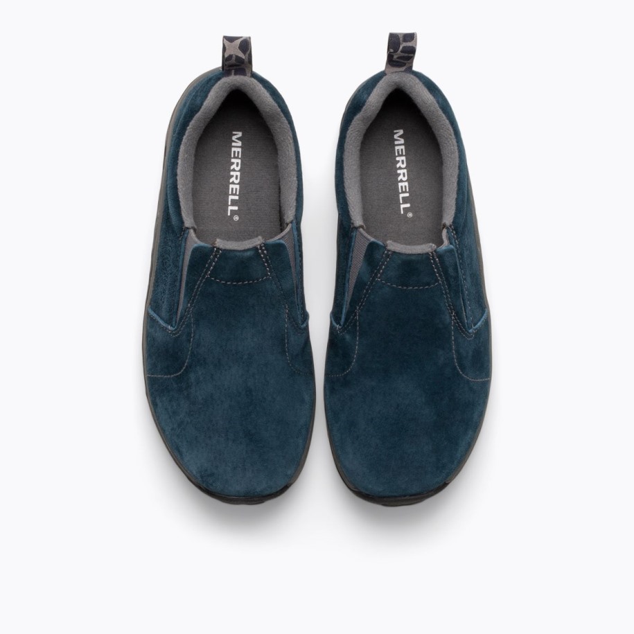 Liten Barnejungel Moc Ink Semsket Skinn Merrell