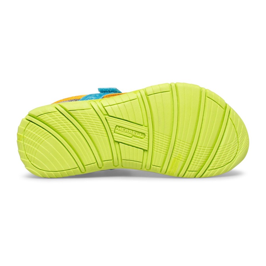 Lite Barns Kahuna Web Sandal Grå Logo Multi Merrell