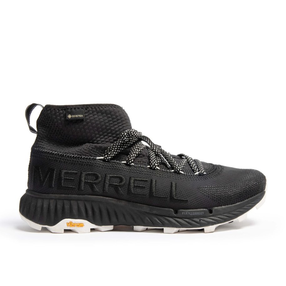 Menns Agility Syntese Zero Gore-tex Svart Merrell