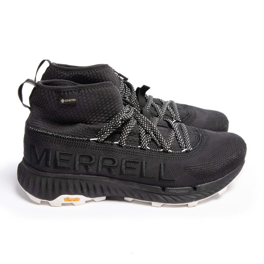 Menns Agility Syntese Zero Gore-tex Svart Merrell