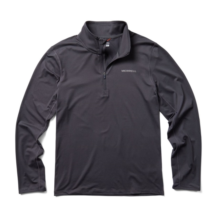 Herre Betatherm 1/4 Zip Asfalt Merrell
