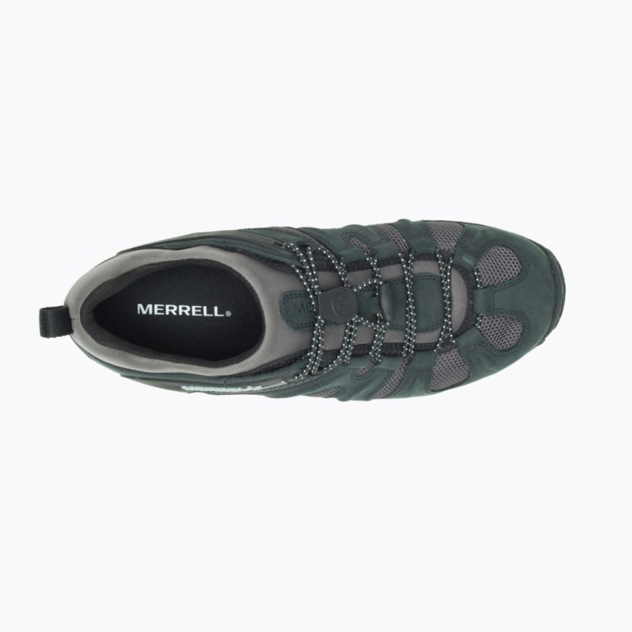 Menns Chameleon 8 Stretch Vanntett Merrell Svart Grå