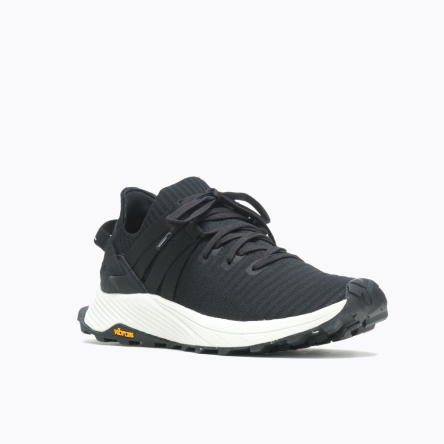 Menn Embark Blonder Sneaker Bred Bredde Svart Hvit Merrell