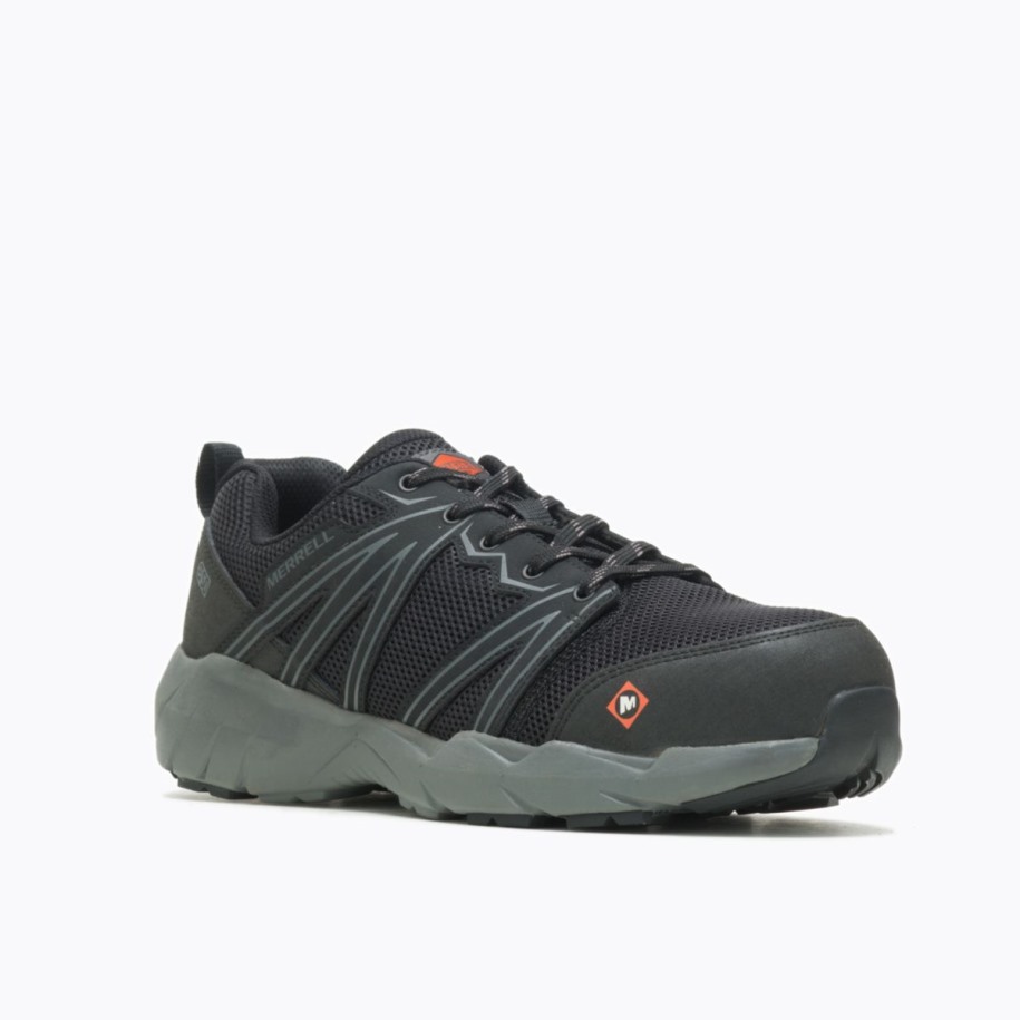 Fullbenk For Menn Superlite Alloy Toe Sd+ Arbeidssko Svart Merrell