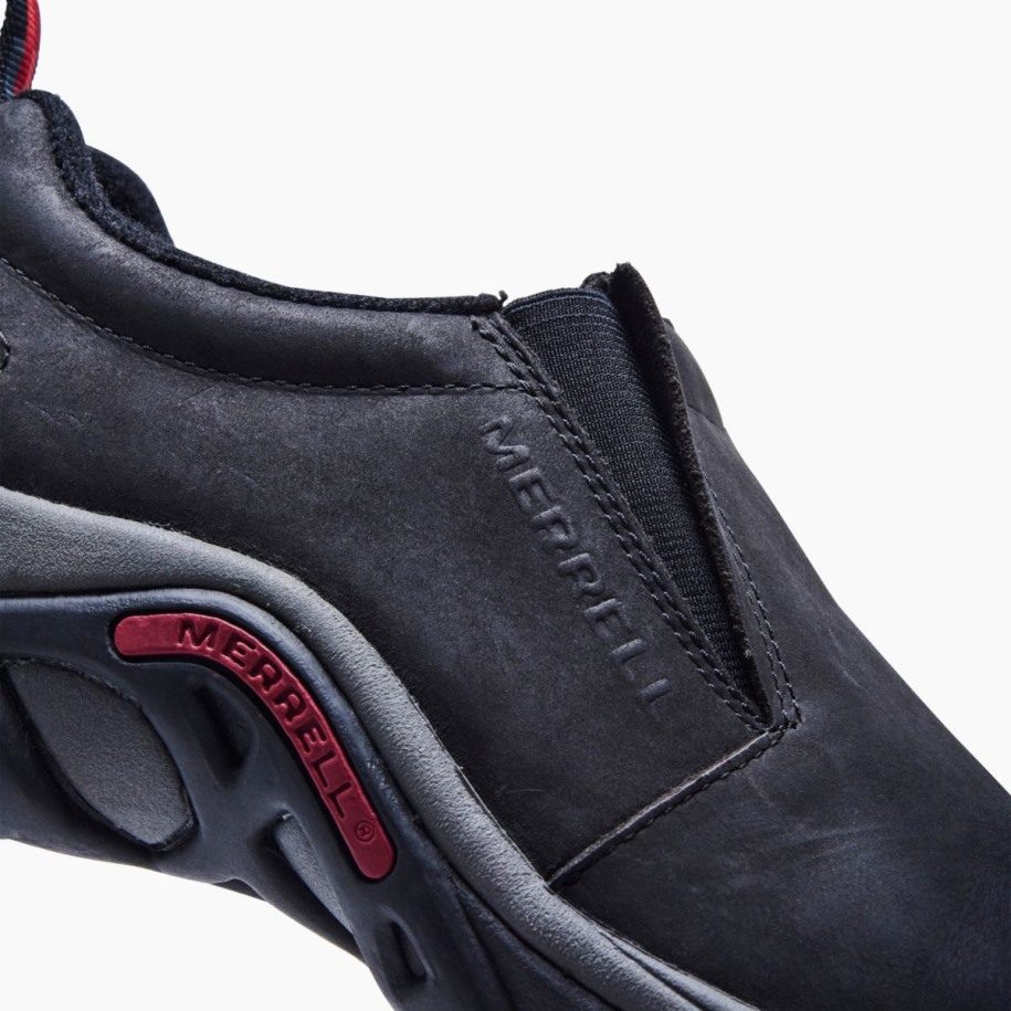 Herre Jungel Moc Nubuck Svart Merrell