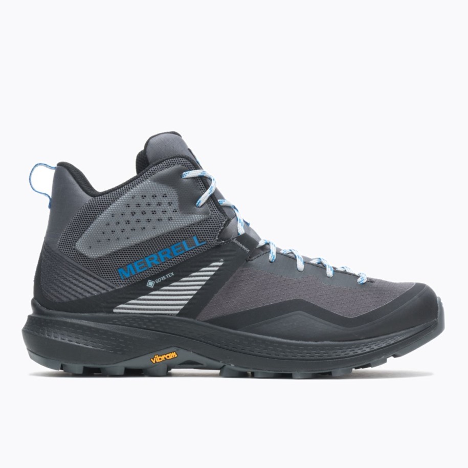 Herre Mqm 3 Mid Gore-tex Merrell Rock Blue