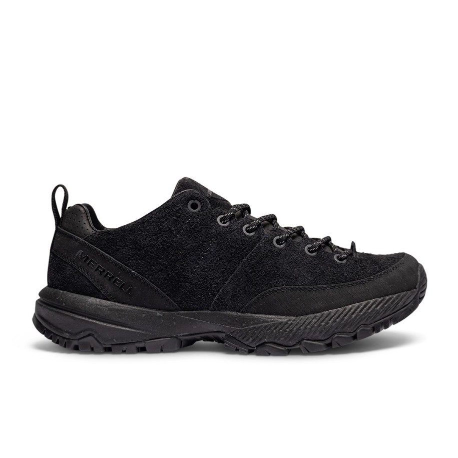 Herre Mqm Ace Leather Merrell Triple Black