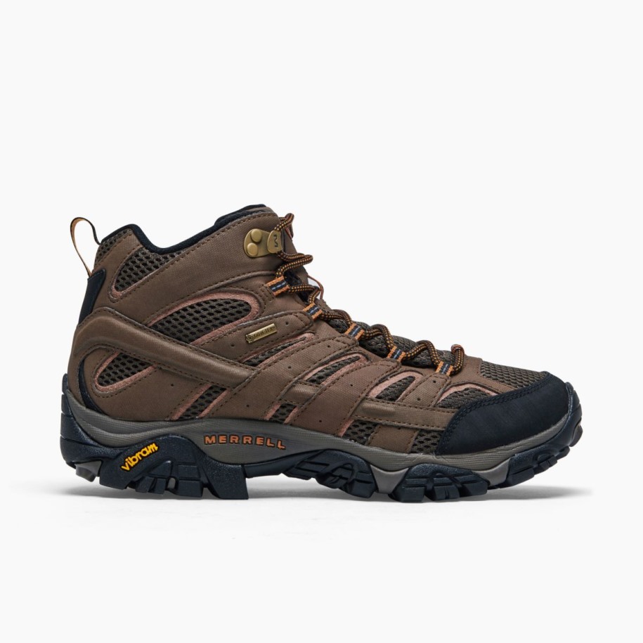Menns Moab 2 Mid Gore-tex Merrell Earth