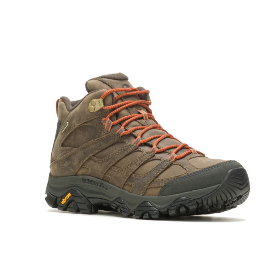 Herre Moab 3 Prime Mid Vanntett Bred Bredde Kantine Merrell
