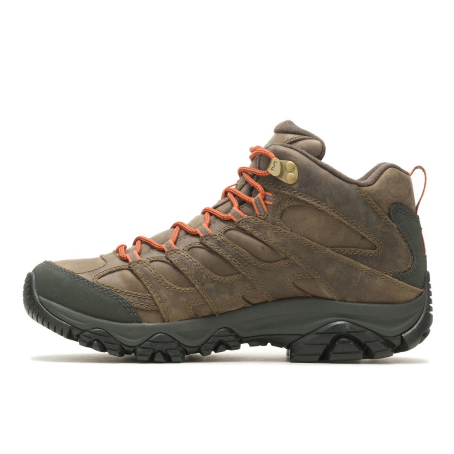 Herre Moab 3 Prime Mid Vanntett Bred Bredde Kantine Merrell