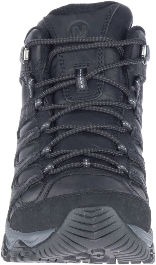 Herre Moab 3 Prime Mid Vanntett Bred Bredde Merrell Svart