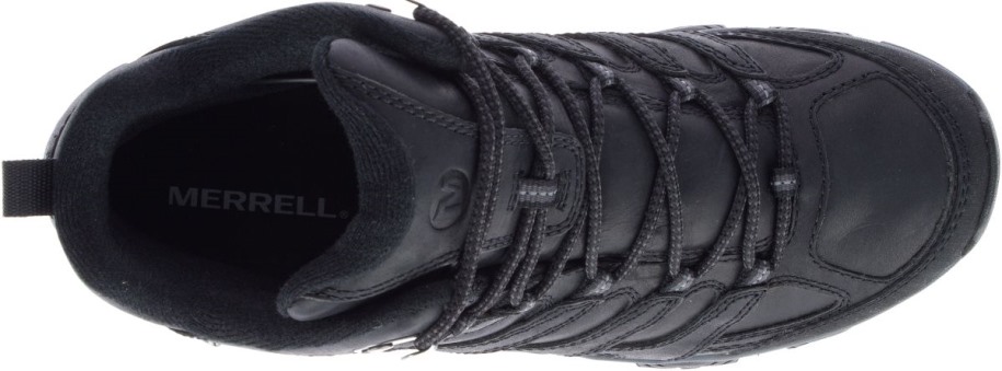 Herre Moab 3 Prime Mid Vanntett Bred Bredde Merrell Svart