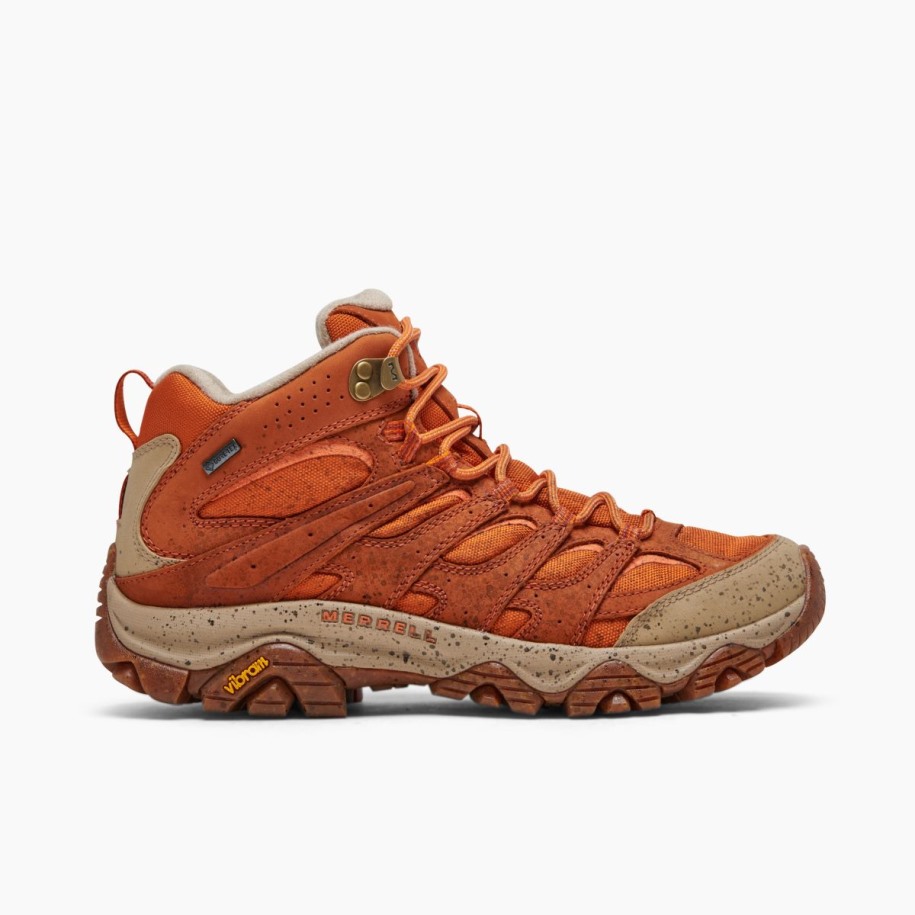 Herre Moab 3 Glatt Mid Gore-tex Merrell Burnish