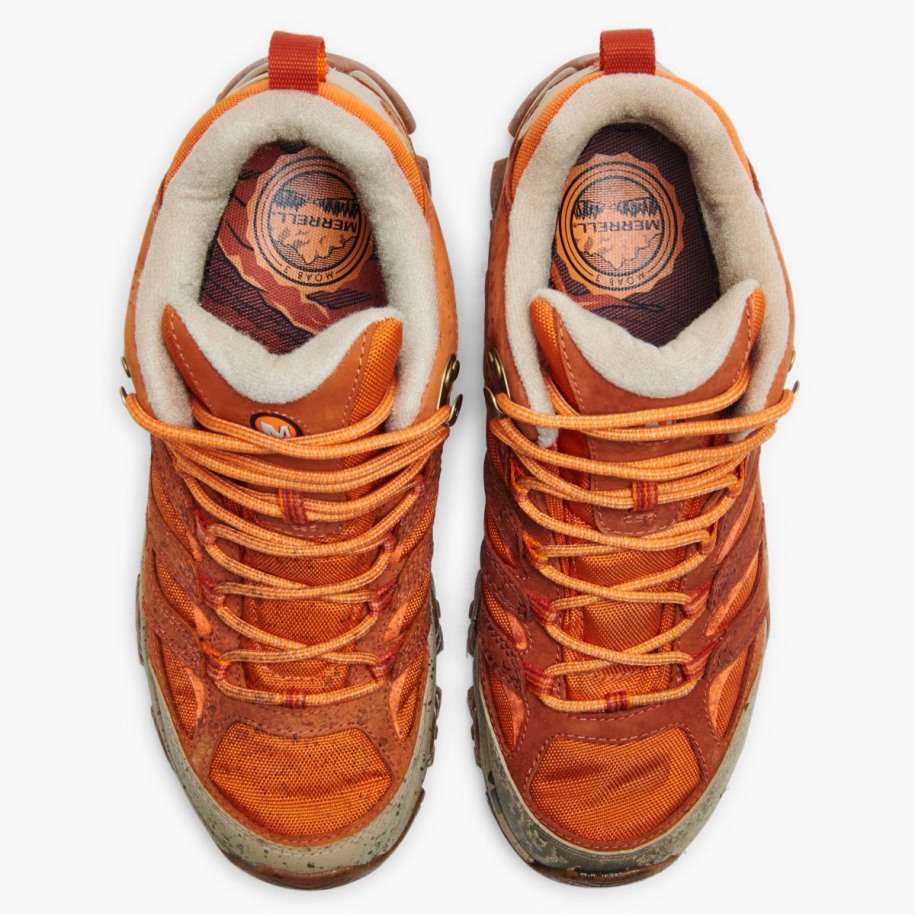 Herre Moab 3 Glatt Mid Gore-tex Merrell Burnish