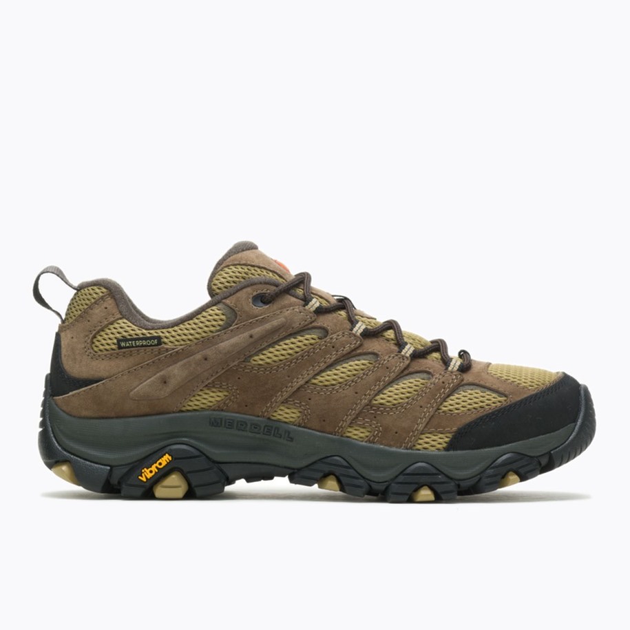 Herre Moab 3 Vanntett Bred Bredde Merrell Kenguru Coyote
