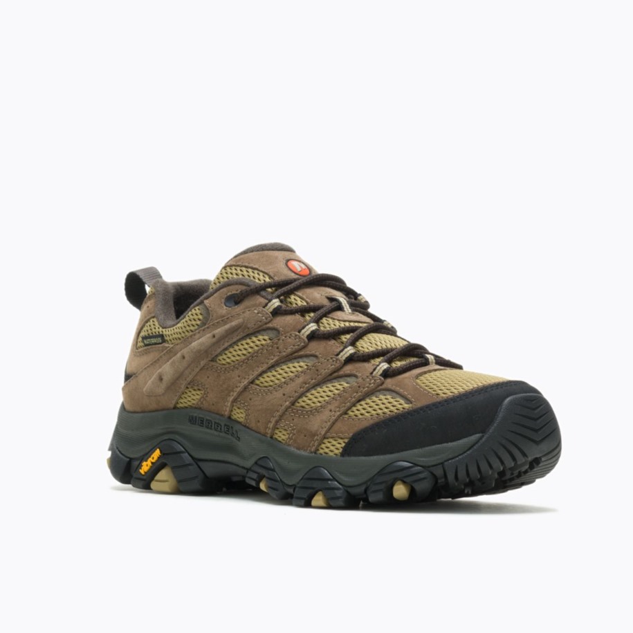 Herre Moab 3 Vanntett Bred Bredde Merrell Kenguru Coyote