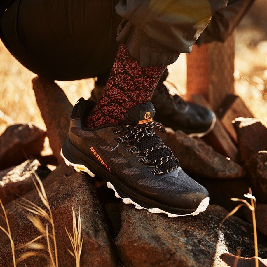 Herre Moab Speed Merrell Svart