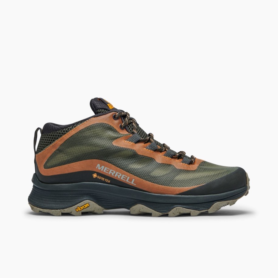 Menns Moab Speed Mid Gore-tex Lichen Merrell