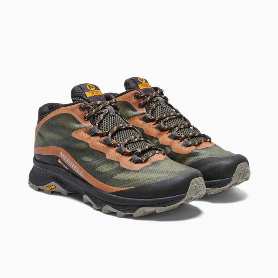 Menns Moab Speed Mid Gore-tex Lichen Merrell