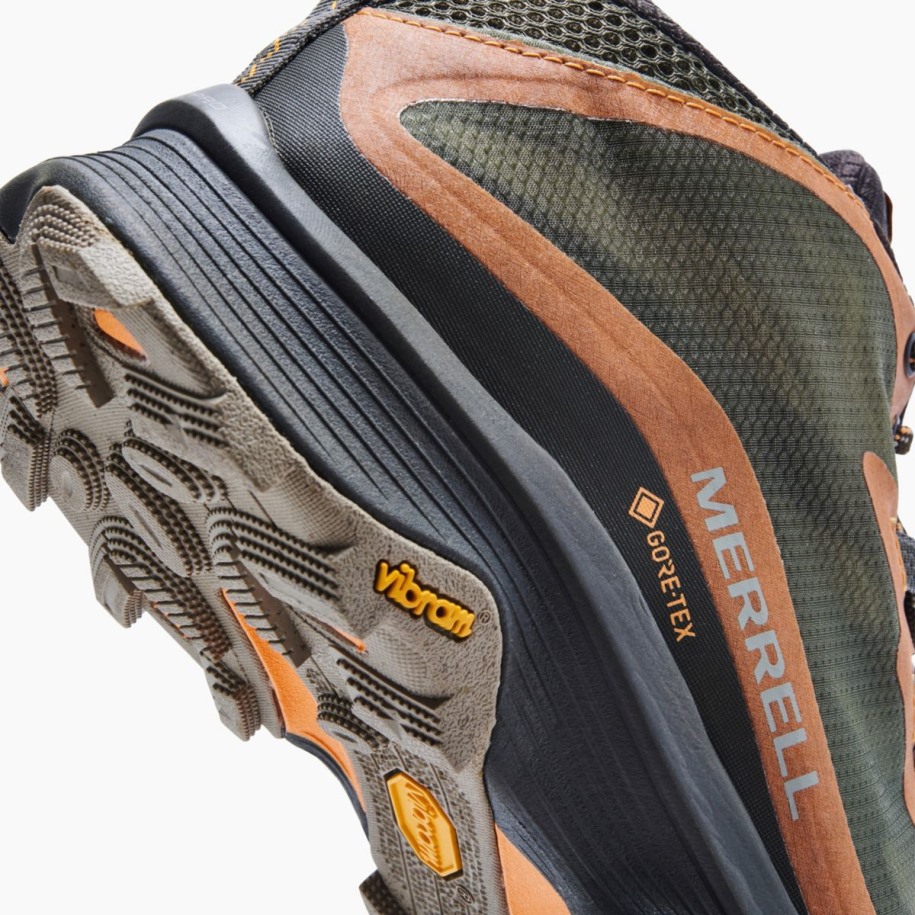 Menns Moab Speed Mid Gore-tex Lichen Merrell