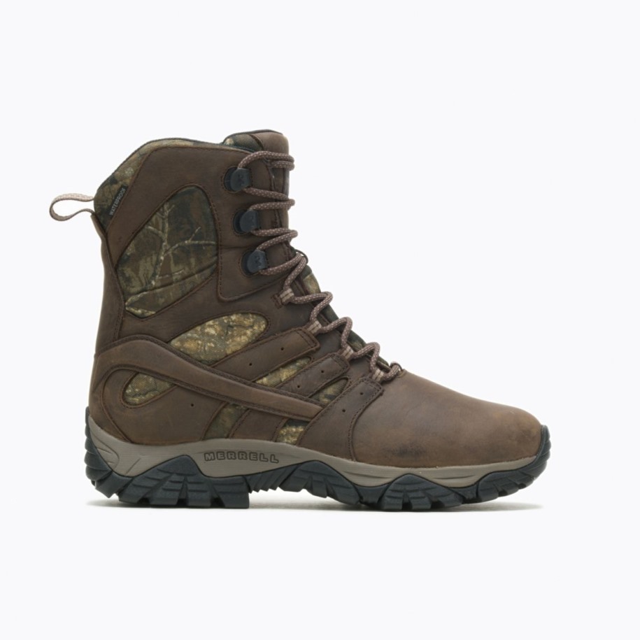 Herre Moab Timber Thermo 8 Vanntett Sr Arbeidsstøvel Merrell Camo