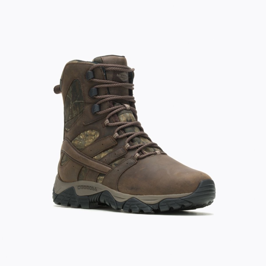 Herre Moab Timber Thermo 8 Vanntett Sr Arbeidsstøvel Merrell Camo