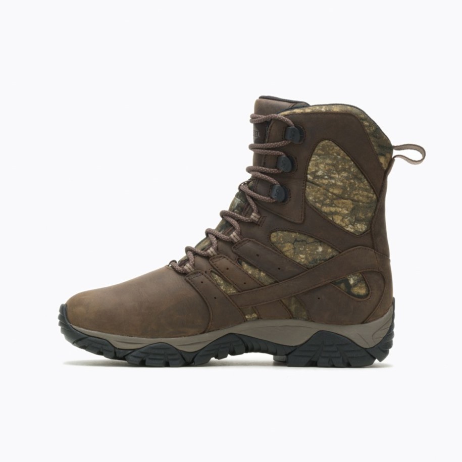 Herre Moab Timber Thermo 8 Vanntett Sr Arbeidsstøvel Merrell Camo