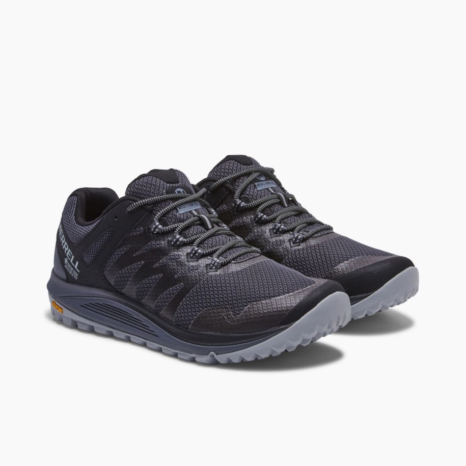 Herre Nova 2 Gore-tex Bred Bredde Merrell Granitt