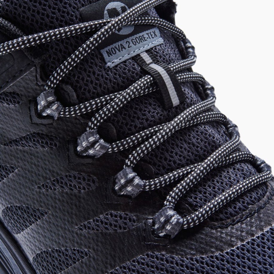 Herre Nova 2 Gore-tex Bred Bredde Merrell Granitt