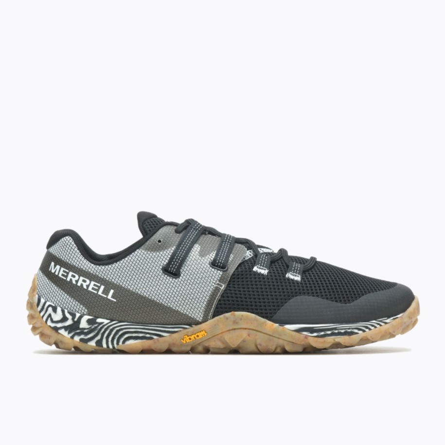 Herre Trail Hanske 6 øko Dye Svart Hvit Merrell