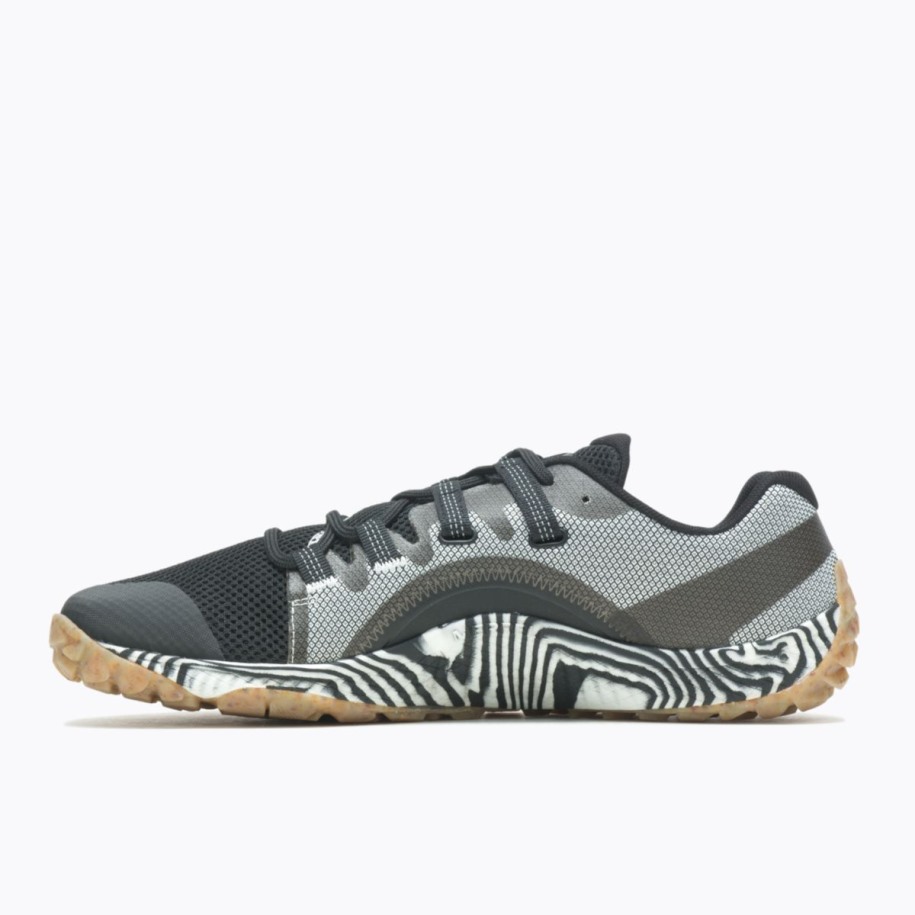 Herre Trail Hanske 6 øko Dye Svart Hvit Merrell