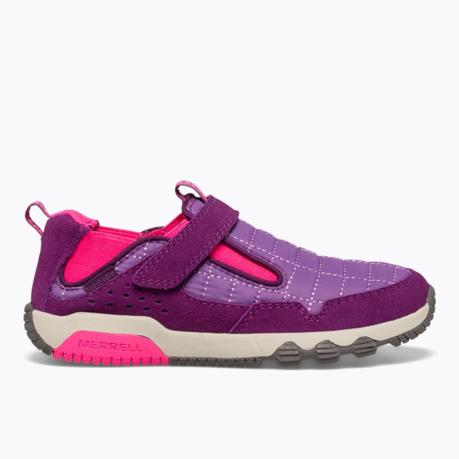 Merrell Big Kid's Free Roam Hut Moc Lilla Rosa