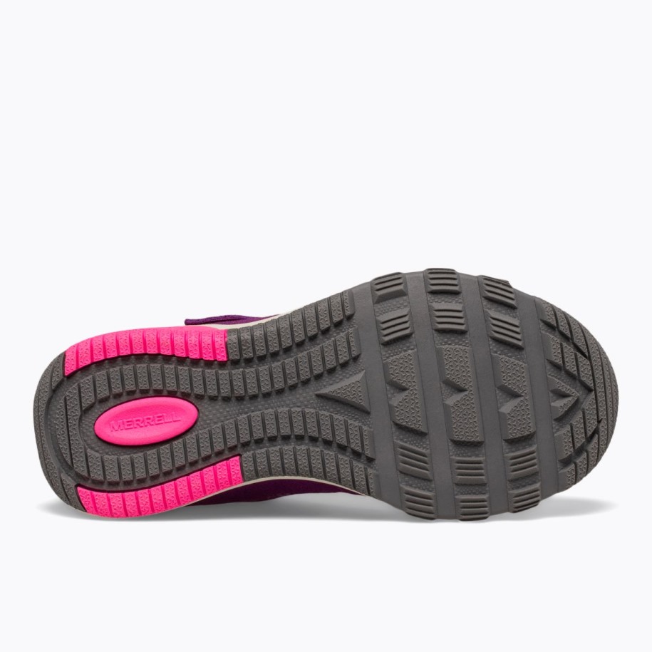 Merrell Big Kid's Free Roam Hut Moc Lilla Rosa