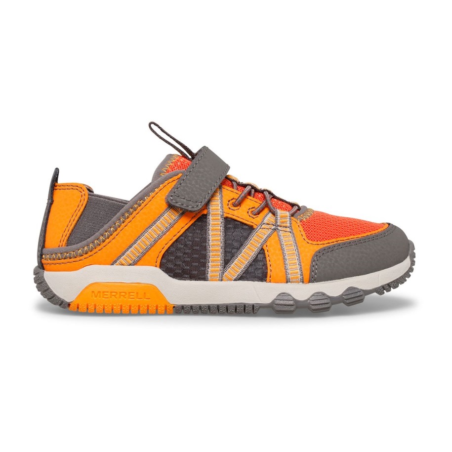 Merrell Big Kid's Hydro Free Roam Sandal Grå Oransje