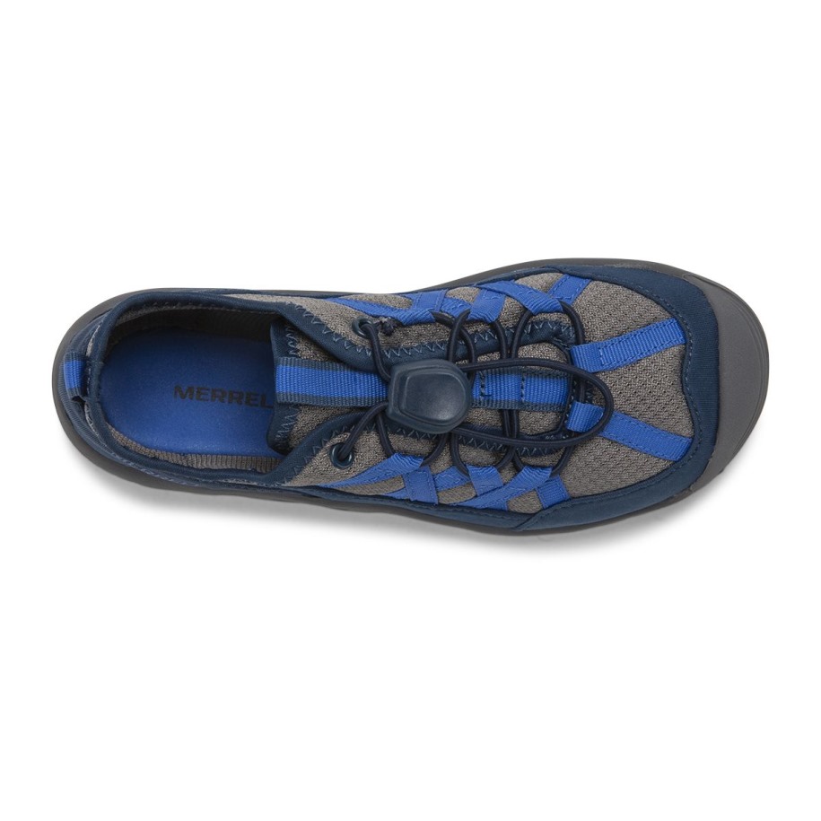 Merrell Big Kid's Hydro Lagoon Sandal Grå Marine