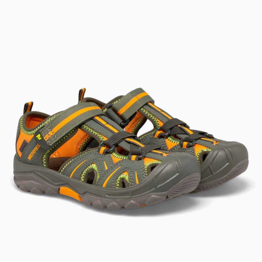 Merrell Store Barn Hydro Sandal Oliven
