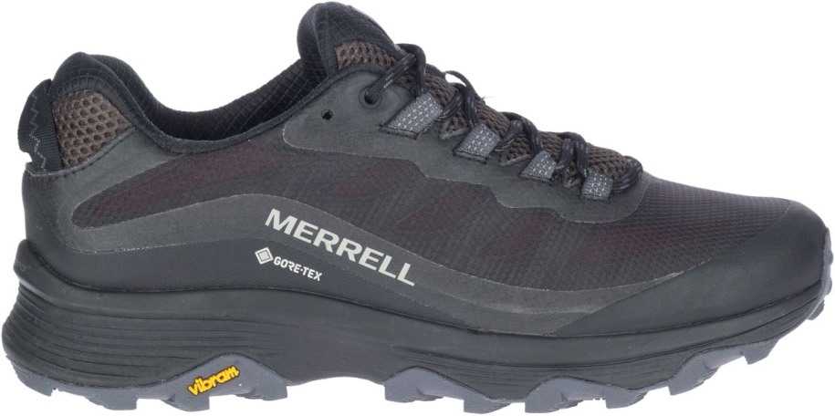 Merrell Svart Asfalt Herre Moab Speed Gore-tex