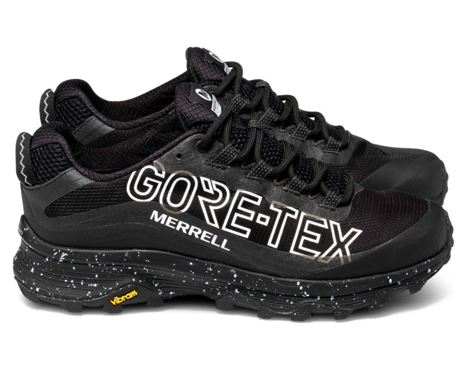 Merrell Svart Herre Moab Speed Gore-tex Se