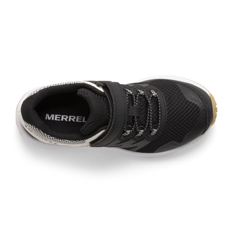 Merrell Svart Hvit Nova 2 Sneaker For Store Barn