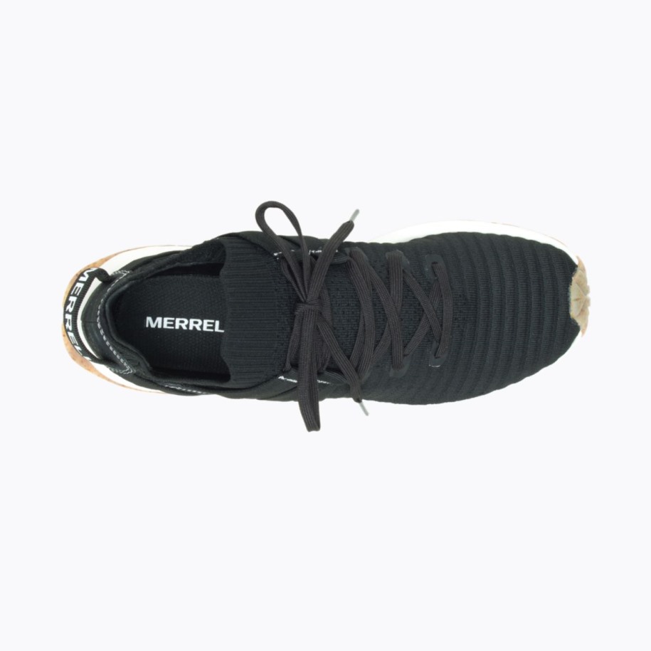 Merrell Svart Hvit Herre Embark Blonder Sneaker Eco Dye