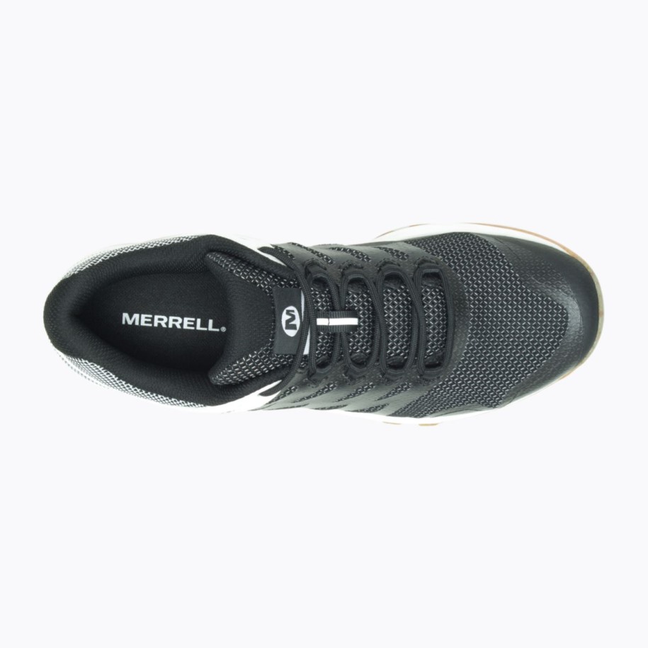 Merrell Svart Hvit Herre Nova 2 Eco Dye Bred Bredde